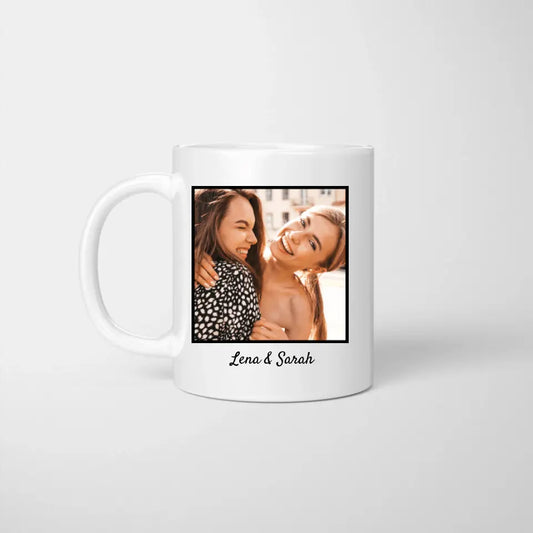 Mejor amigo - Taza personalizada con foto