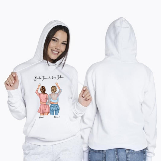 Mejores Amigos Salud - Sudadera personalizada unisex