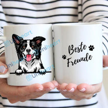 Cargar imagen en el visor de la galería, Amor de perro - Taza personalizada (1-4 perros)
