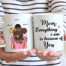 Cargar imagen en el visor de la galería, Best Mom with Children - Customized Mug (1-4 Children)
