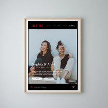 Cargar imagen en el visor de la galería, Besties Serien-Cover Poster - Personalisiertes Netflix Filmposter
