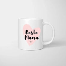 Cargar imagen en el visor de la galería, Meine liebsten nennen mich MAMA - Personalisierte Tasse
