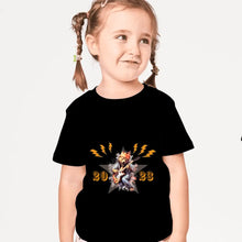 Cargar imagen en el visor de la galería, Ich rocke jetzt die Schule! - Personalisiertes T-Shirt für Kinder zur Einschulung (100% Baumwolle)
