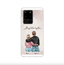 Cargar imagen en el visor de la galería, Mejor abrazo de pareja - Funda de móvil personalizada
