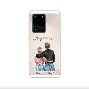 Mejor abrazo de pareja - Funda de móvil personalizada