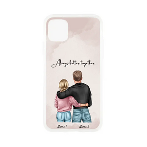 Mejor abrazo de pareja - Funda de móvil personalizada