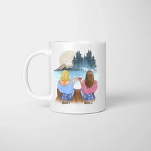 Cargar imagen en el visor de la galería, Für die Allerbeste Kollegin der Welt - Personalisierte Tasse für Arbeitskolleginnen - Geschenk Abschied, Jobwechsel, Geburtstag Büro, Job (2-4 Personen)
