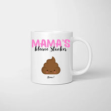 Cargar imagen en el visor de la galería, Mama&#39;s kleine Stinker - Personalisierte Tasse für Mama/Mutter mit Kinder
