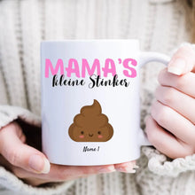 Cargar imagen en el visor de la galería, Mama&#39;s kleine Stinker - Personalisierte Tasse für Mama/Mutter mit Kinder
