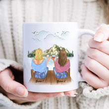 Cargar imagen en el visor de la galería, Zu früh für Wein - Personalisierte Kolleginnen/ Freundinnen Tasse (2-4 Personen)
