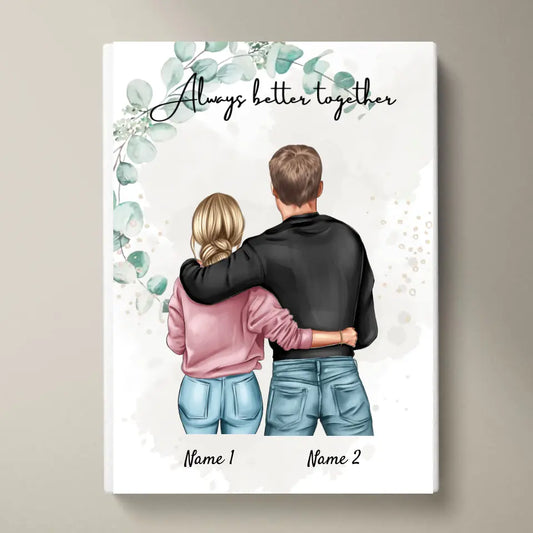 Hermano y hermana - Póster Personalizado