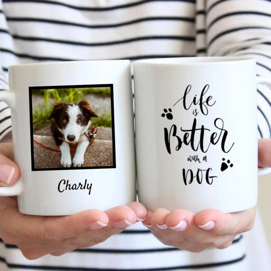 Mi mascota - Taza personalizada con foto