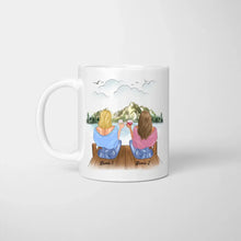 Cargar imagen en el visor de la galería, Un binome, Meilleures collègues avec boisson - Mug personnalisé (2-4 personnes)
