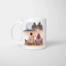 Cargar imagen en el visor de la galería, Meilleurs collègues, homme &amp; femme - Mug personnalisé (2-3 personnes)
