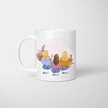 Cargar imagen en el visor de la galería, Beste Chefin der Welt - Personalisierte Tasse für Chefin/ Arbeitskolleginnen - Geschenk Büro, Job (2-4 Personen)
