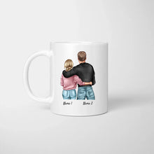 Cargar imagen en el visor de la galería, Deine Fürze stinken, ich liebe dich - Personalisierte Pärchen-Tasse (Mann &amp; Frau), Geschenk Partner
