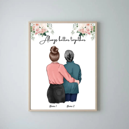 Madre & Hija - Póster Personalizado