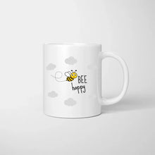 Cargar imagen en el visor de la galería, Bee Happy - Personalisierte Tasse Freundinnen &amp; Kolleginnen (2-4 Personen)
