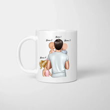 Cargar imagen en el visor de la galería, Cooler Gamer PAPA - Personalisierte Tasse für Väter (mit 1-4 Kinder)
