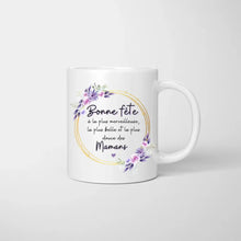 Cargar imagen en el visor de la galería, Bonne fête à la meilleure Mamounette - Mug personnalisé (1-3 enfants, adolescents)
