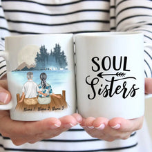 Cargar imagen en el visor de la galería, Abuelos con su nieto/a - Taza Personalizada (2-4 personas)
