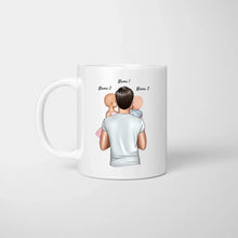 Cargar imagen en el visor de la galería, Père-fect - Mug personnalisé (Fête des pères, 1-4 enfants)
