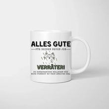 Cargar imagen en el visor de la galería, Kolleginnen - Alles Gute Verräter, Personalisierte Tasse (2-4 Freundinnen)
