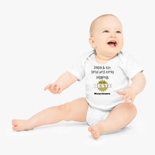 Cargar imagen en el visor de la galería, Mama ist die Beste - Personalisierter Baby-Onesie/ Strampler, 100% Bio-Baumwolle
