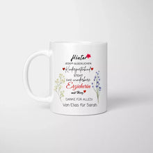 Cargar imagen en el visor de la galería, Wunderbare Erzieherin mit Herz - Personalisierte Tasse, Abschiedsgeschenk, Erzieher, Kindergarten, Schule, Lehrer, Tagesmutter
