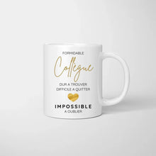 Cargar imagen en el visor de la galería, Formidable collegue - Mug personnalisé (2-4 personnes)
