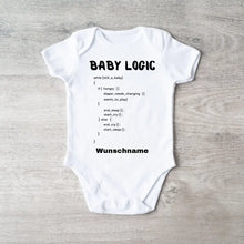 Cargar imagen en el visor de la galería, Baby Logic, IT Anleitung - Personalisierter Baby-Onesie/ Strampler, 100% Bio-Baumwolle
