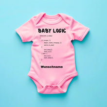 Cargar imagen en el visor de la galería, Baby Logic, IT Anleitung - Personalisierter Baby-Onesie/ Strampler, 100% Bio-Baumwolle
