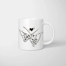 Cargar imagen en el visor de la galería, Keine Sorge Schatz - Personalisierte Pärchen-Tasse, individuelles Geschenk Partner
