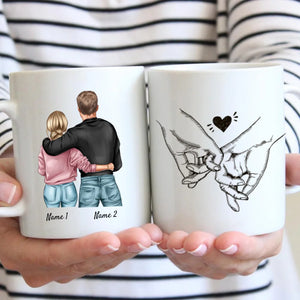 Keine Sorge Schatz - Personalisierte Pärchen-Tasse, Geschenkidee Paare