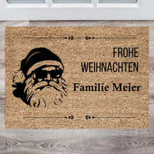 Cargar imagen en el visor de la galería, Frohe Weihnachten von unserer Familie - Personalisierte Fußmatte für innen &amp; aussen
