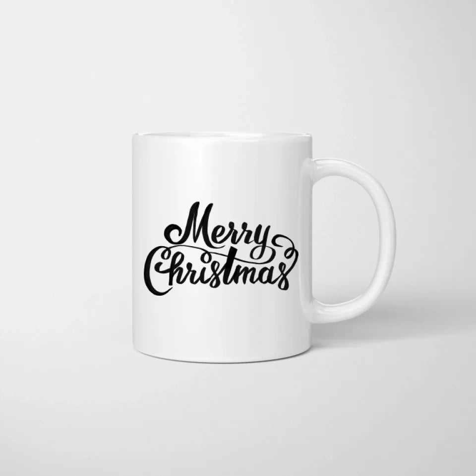 Amigas de Navidad - Taza Personalizada (2-3 personas)