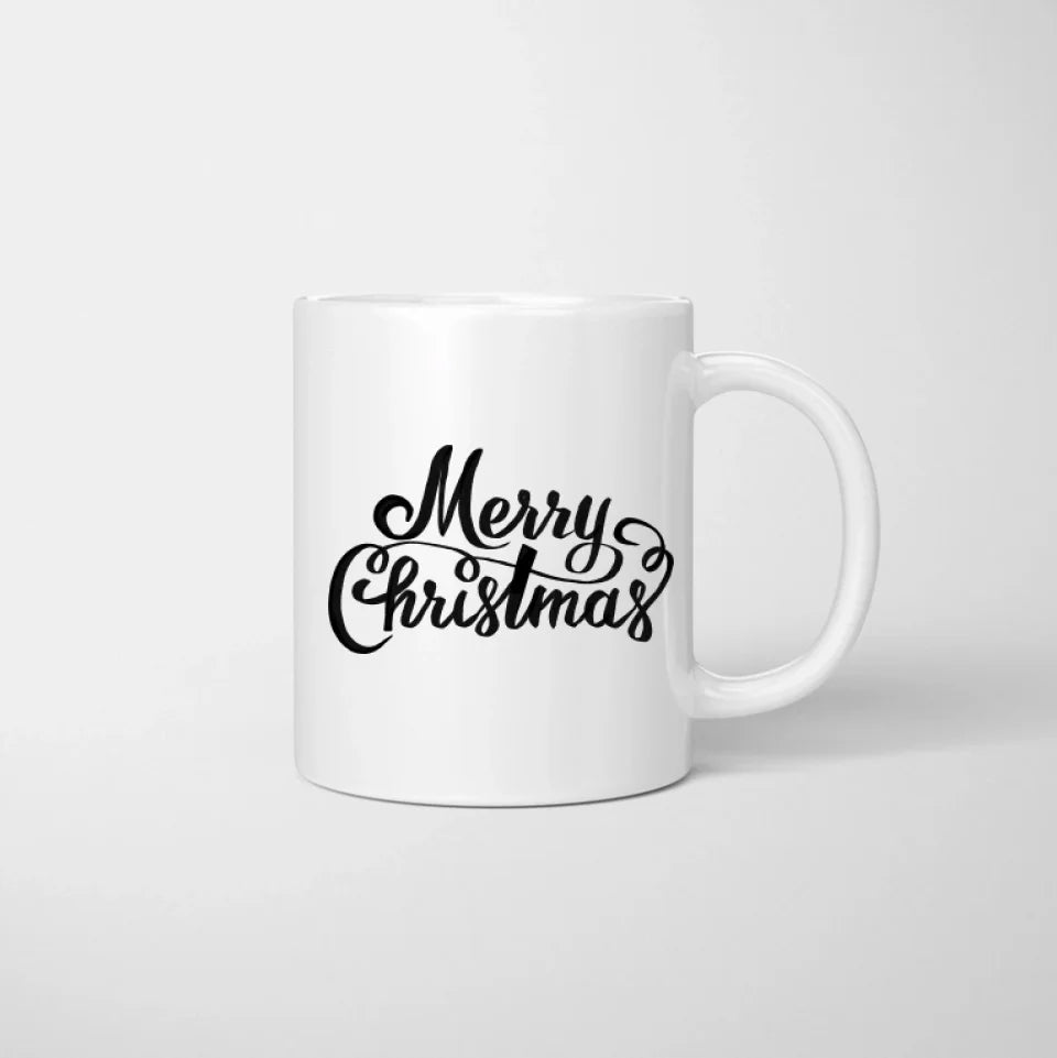 La mejor pareja de la Navidad - Taza personalizada