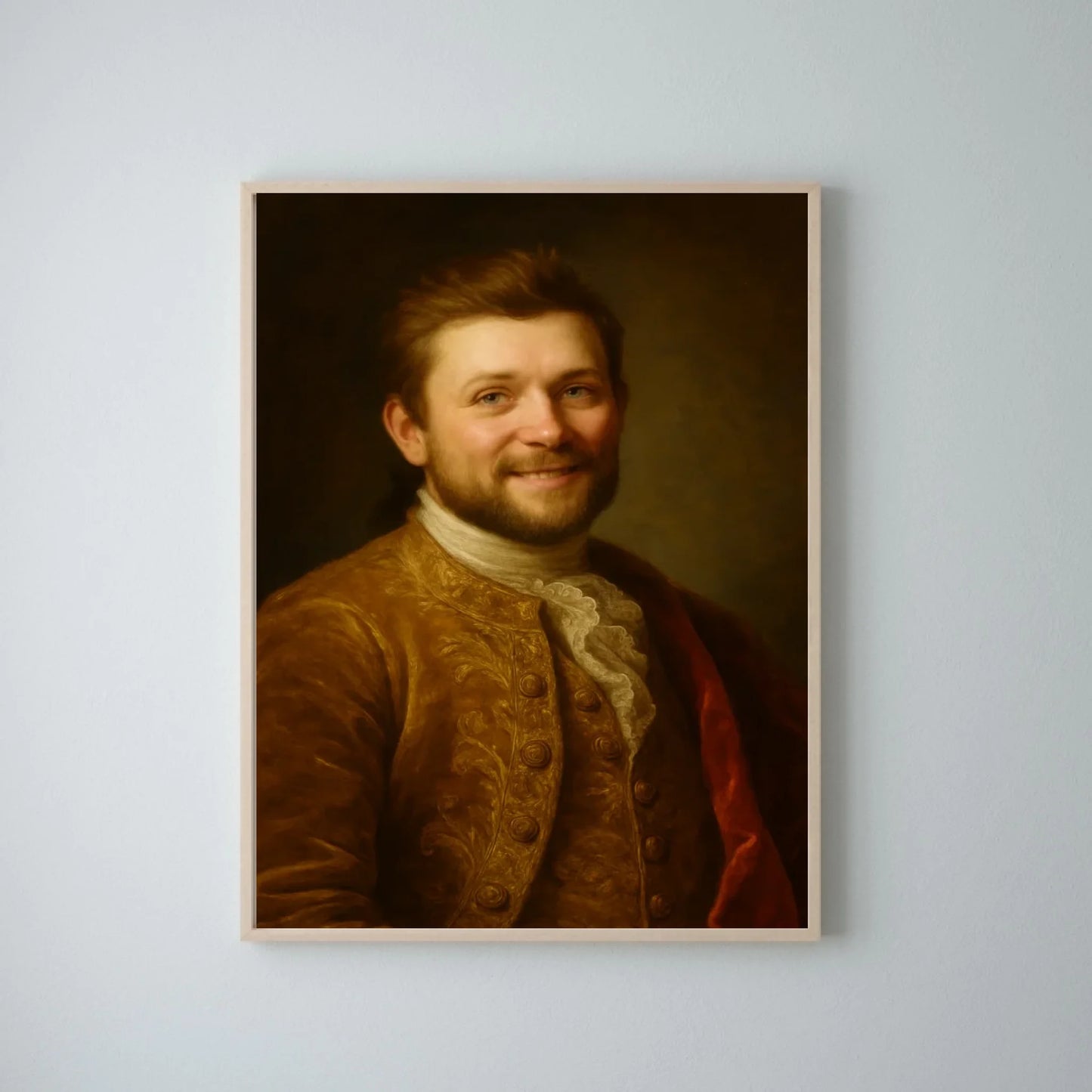 Royales Portrait - Personalisiertes Poster mit Fotoupload im Stil eines königlichen Öl-Gemäldes