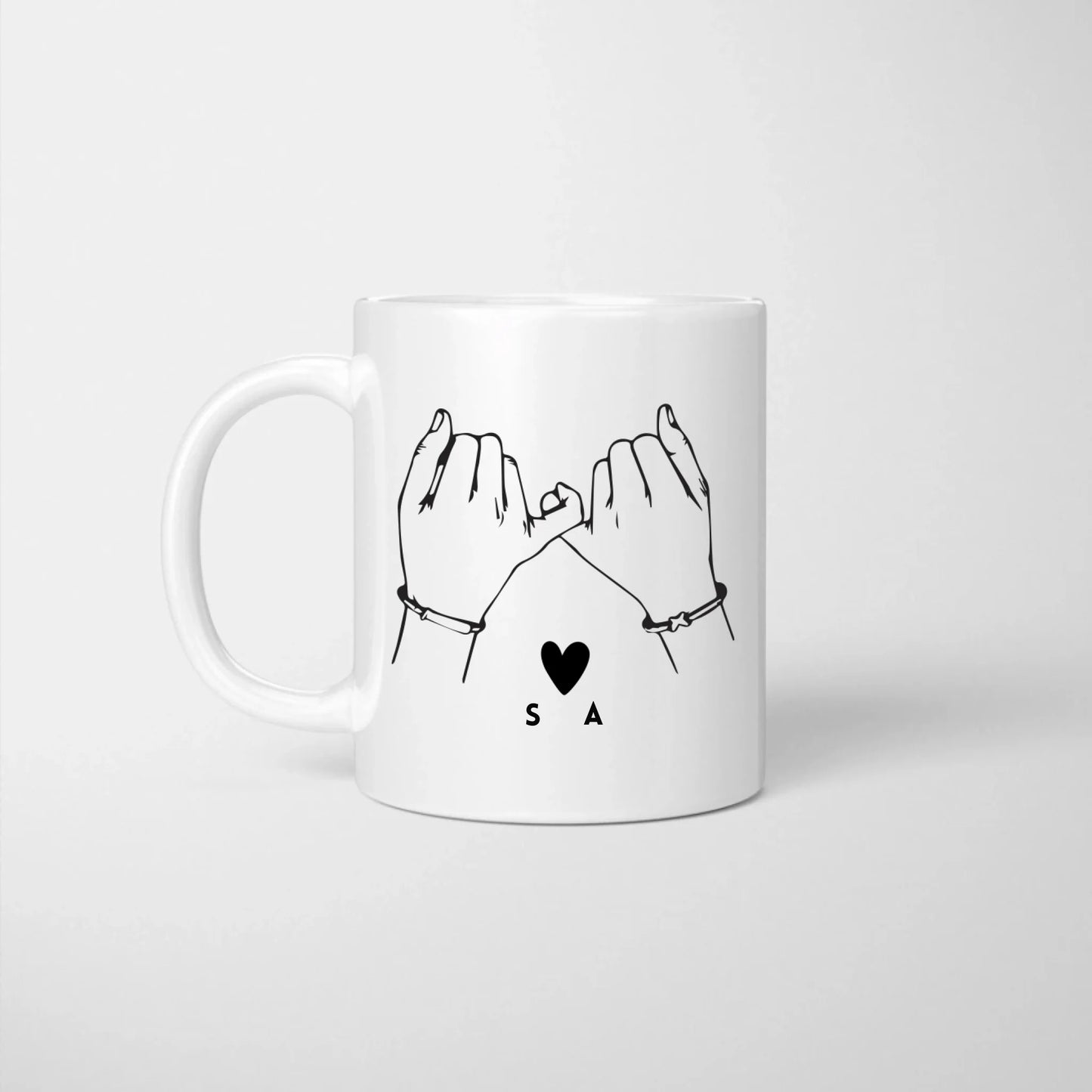 Freundinnen für Immer - Personalisierte Tasse