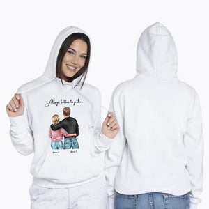 La mejor pareja - Sudadera personalizada unisex