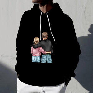 La mejor pareja - Sudadera personalizada unisex