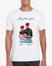 Cargar imagen en el visor de la galería, Bestes Pärchen Weihnachten - Personalisiertes T-Shirt
