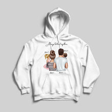 Cargar imagen en el visor de la galería, Mi familia - Sudadera personalizada unisex (hasta 4 niños)
