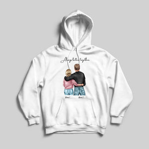 La mejor pareja - Sudadera personalizada unisex