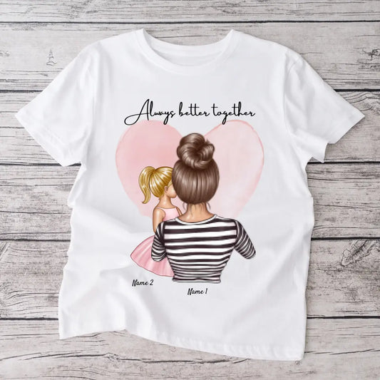 Best Mum - Camiseta personalizada (100% algodón, unisex)